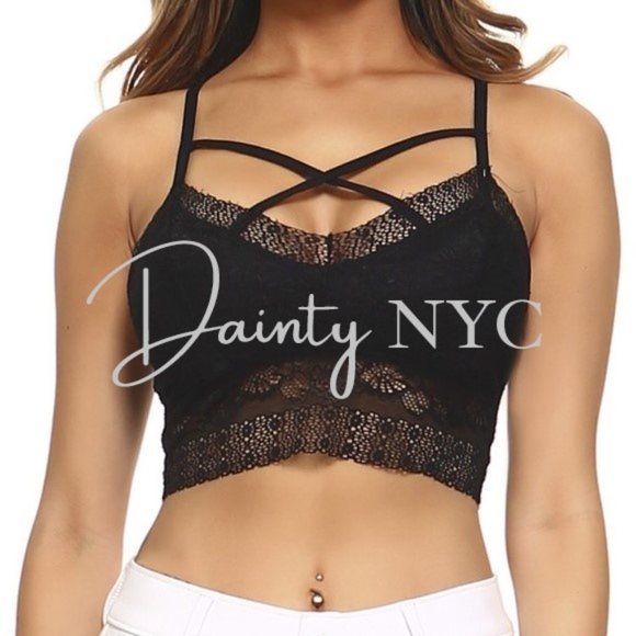 Cross strap bralette Clearance